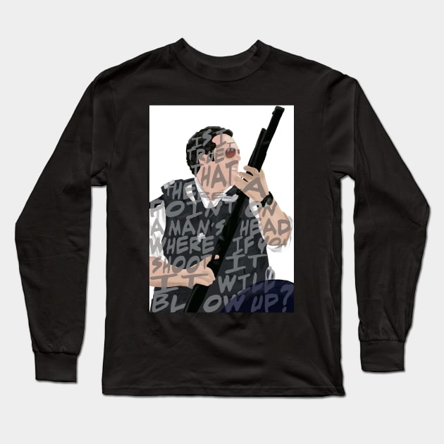 Daniel Butterman, Hot Fuzz Long Sleeve T-Shirt by Skahfee